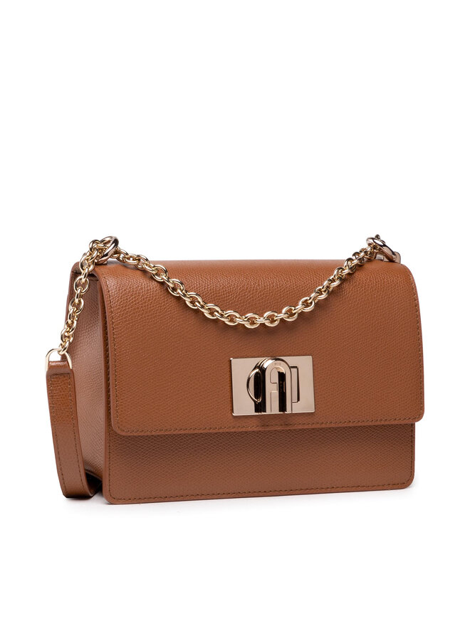 Furla Ročna torba Furla 1927 BAFKACO-ARE000-03B00-1-007-20-BG-B Rjava