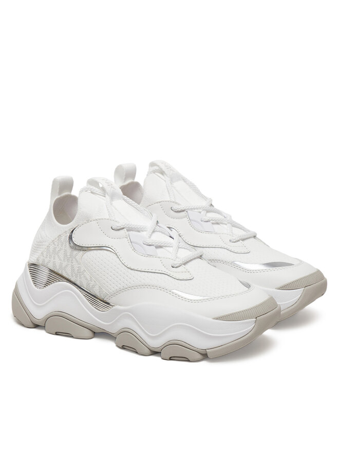 Michael Kors Sneakersy Michael Kors Atlas Knit 43R5ATFS1L Biela