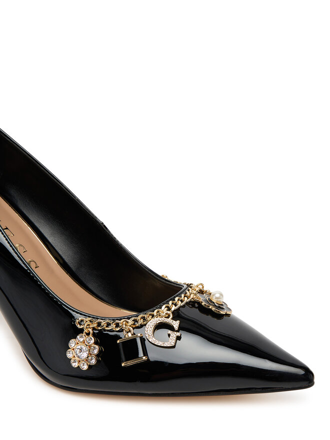 Guess Augstpapēžu kurpes Guess FLTNN2 PAF08 Melns