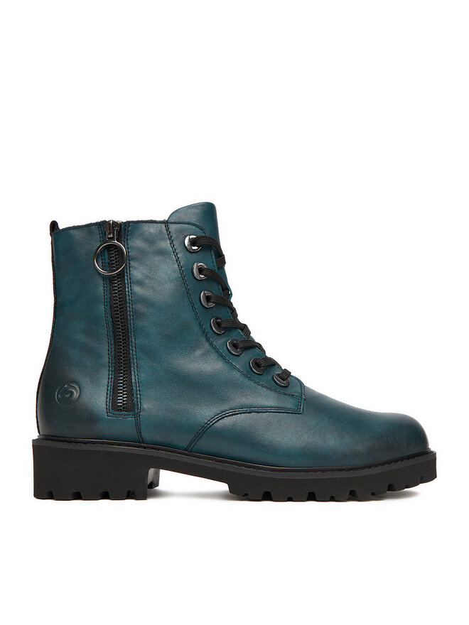 Remonte Schnürschuhe Remonte D8671-12 Türkisfarben