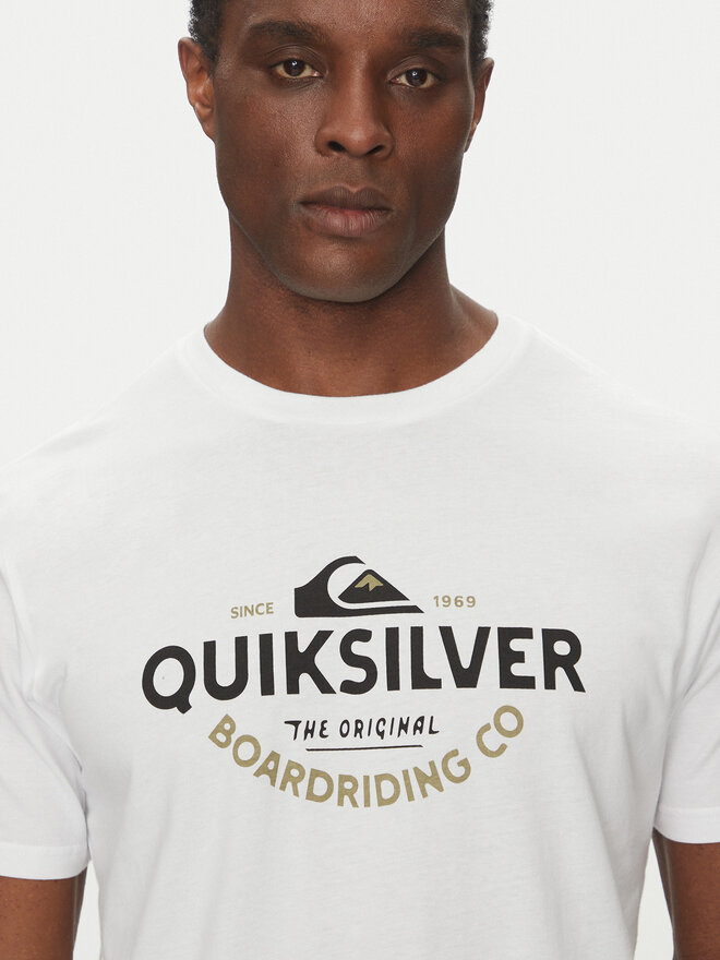 Quiksilver Quiksilver T-Shirt EQYZT08064 Weiß Regular Fit