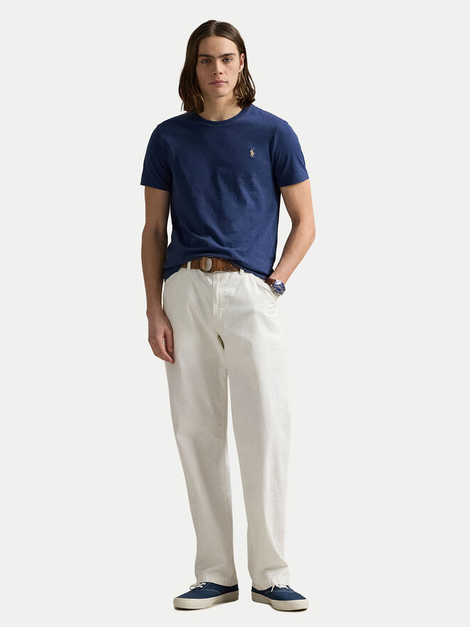 Polo Ralph Lauren Polo Ralph Lauren T-Shirt 710671438426 Σκούρο μπλε Custom Slim Fit