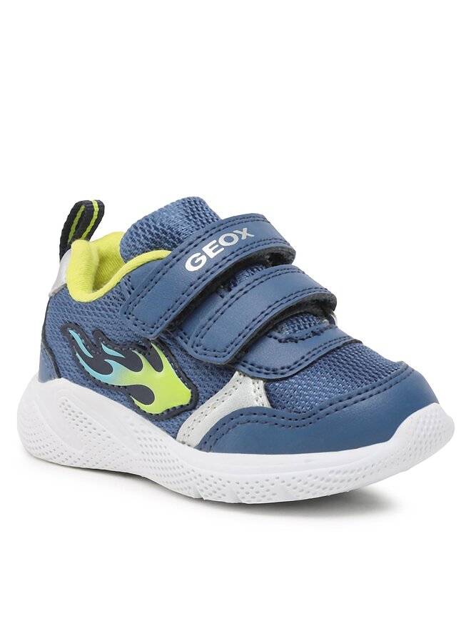 Sneakers Geox B Sprintye Per Bambini E Ragazzi - Traspiranti, Suola In EVA, Design Comfortevole - Foto 4