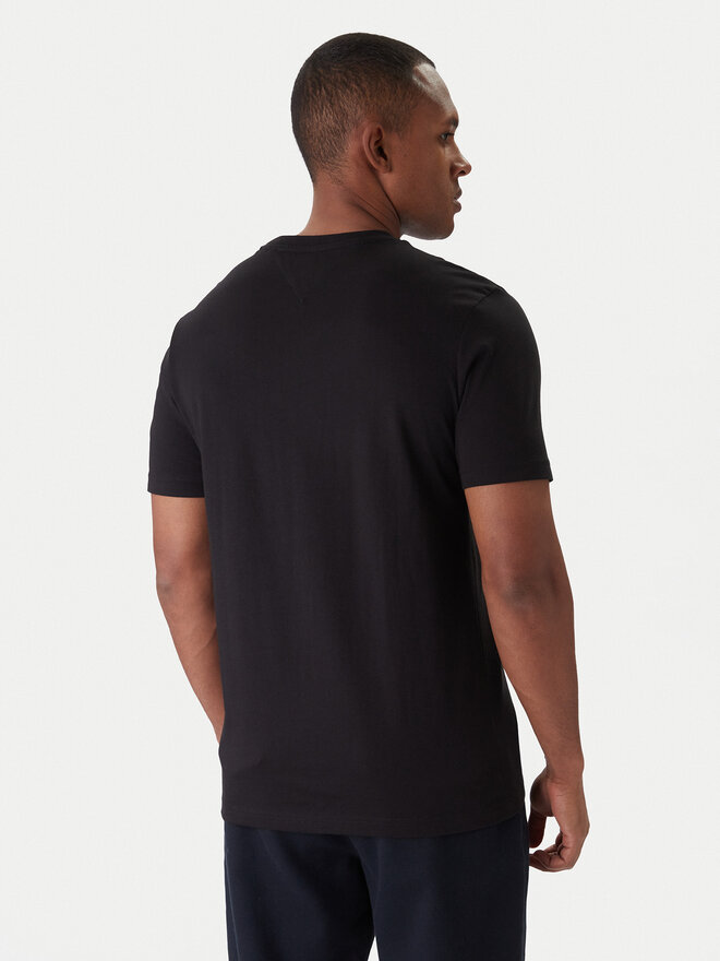 Tommy Hilfiger Tommy Hilfiger T-Shirt Brand Love MW0MW40324 Schwarz Regular Fit