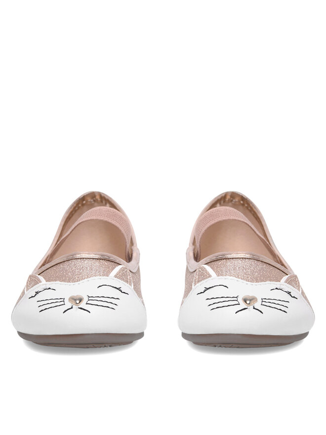 Nelli Blu Baleríny Nelli Blu CM22063-2A Zlatá