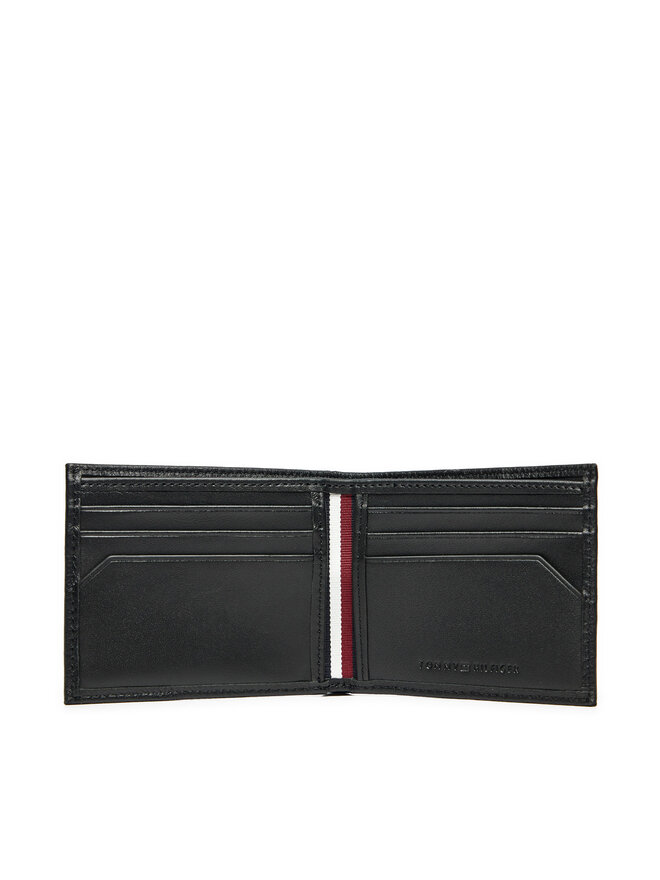 Tommy Hilfiger Zestaw portfel i brelok Tommy Hilfiger Th Premium Mini AM0AM12788 Czarny
