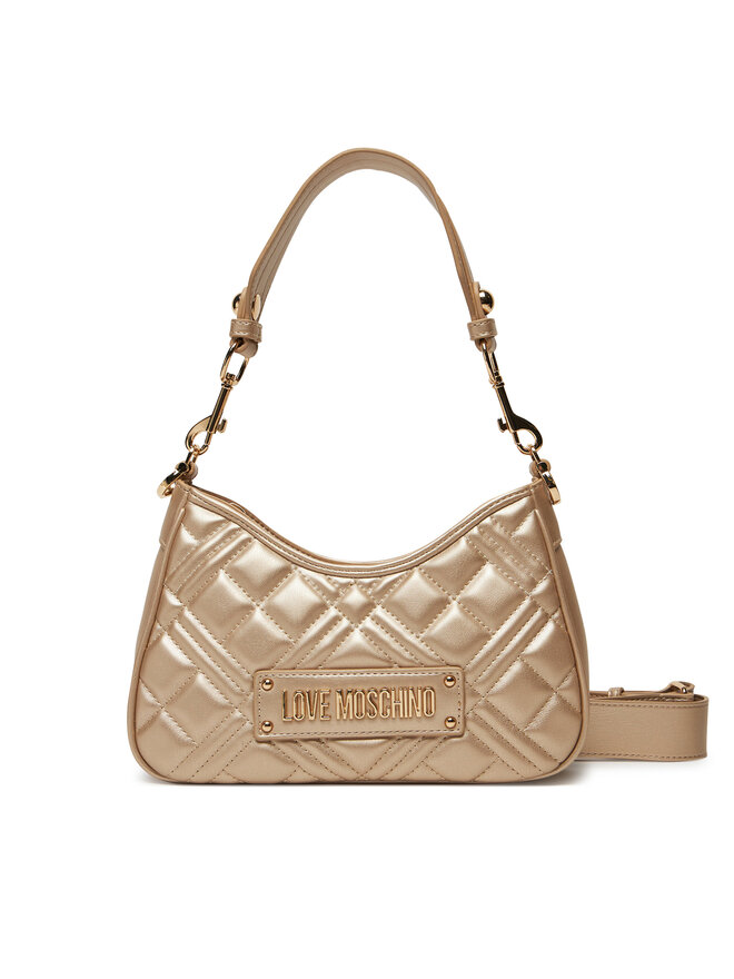 LOVE MOSCHINO Torebka LOVE MOSCHINO JC4152PP1MLA196A Złoty