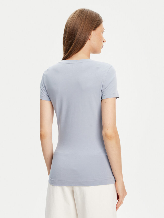 Guess Guess Marškinėliai W5YI08 J1314 Mėlyna Regular Fit