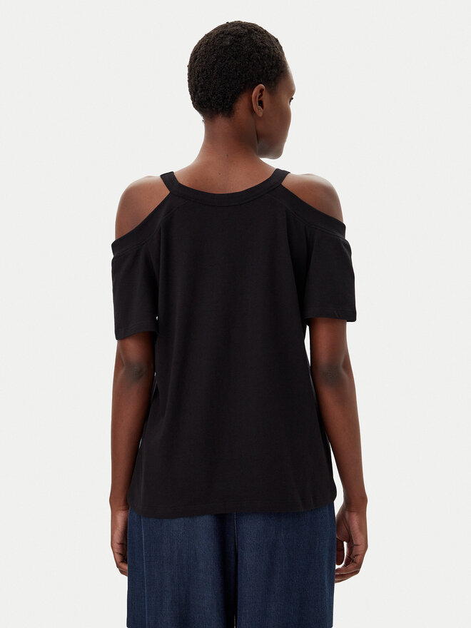 Liu Jo Sport Liu Jo Sport T-Shirt TA5271 JS003 Μαύρο Regular Fit