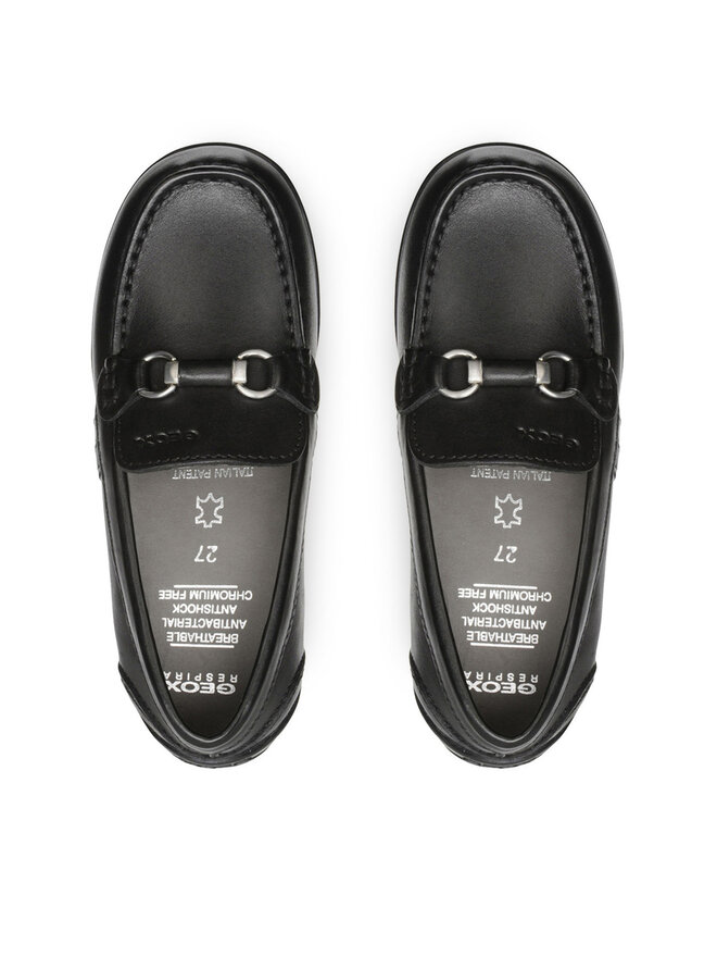 Geox Μοκασίνια Geox J New Fast J746CC 43 C9999 D Μαύρο