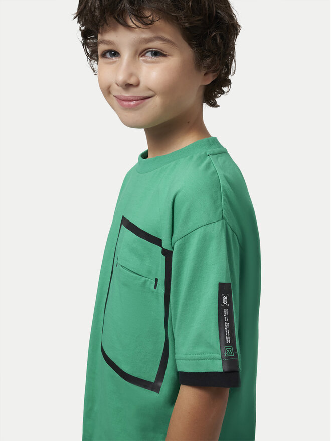 Mayoral Mayoral T-shirt 6046 Zelena Regular Fit