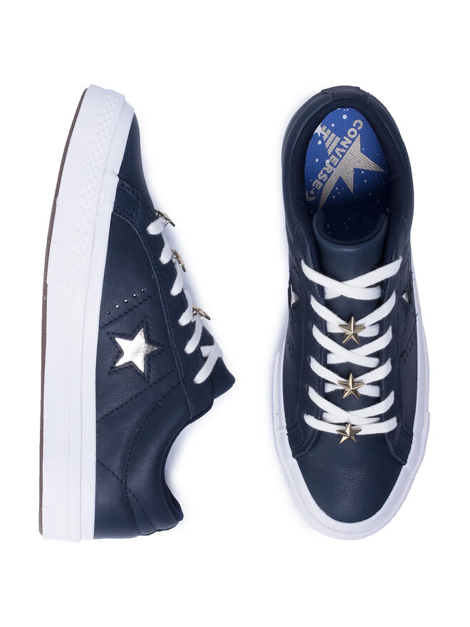 Converse Sneakers aus Stoff Converse One Star Ox 165021C Dunkelblau