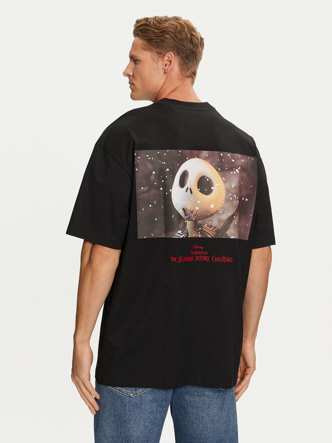 HUGO Hugo T-Shirt Dijack 50528428 Μαύρο Oversize