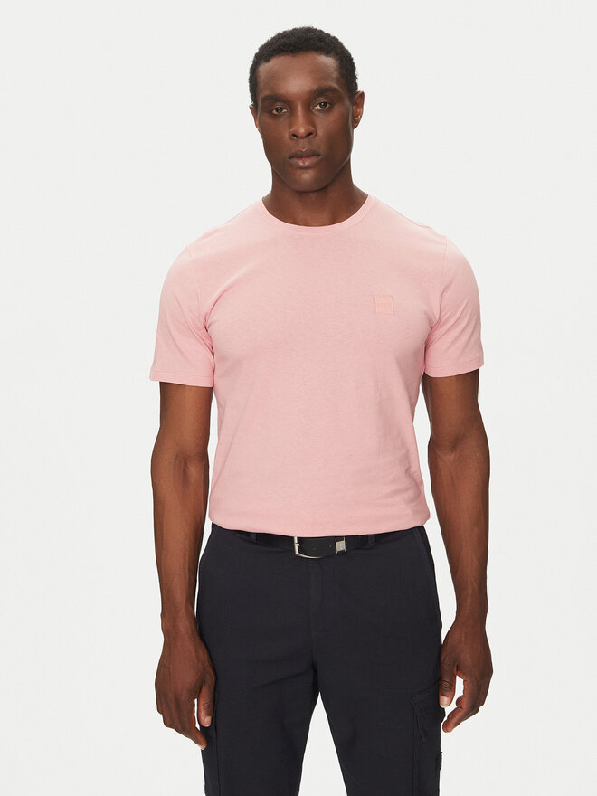 BOSS BOSS Camiseta Tales 50508584 Rosa Regular Fit