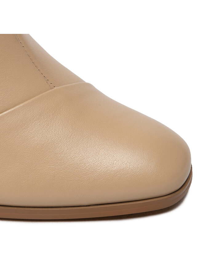 Simple Μποτάκια Simple SL-44-02-000112 Μπεζ