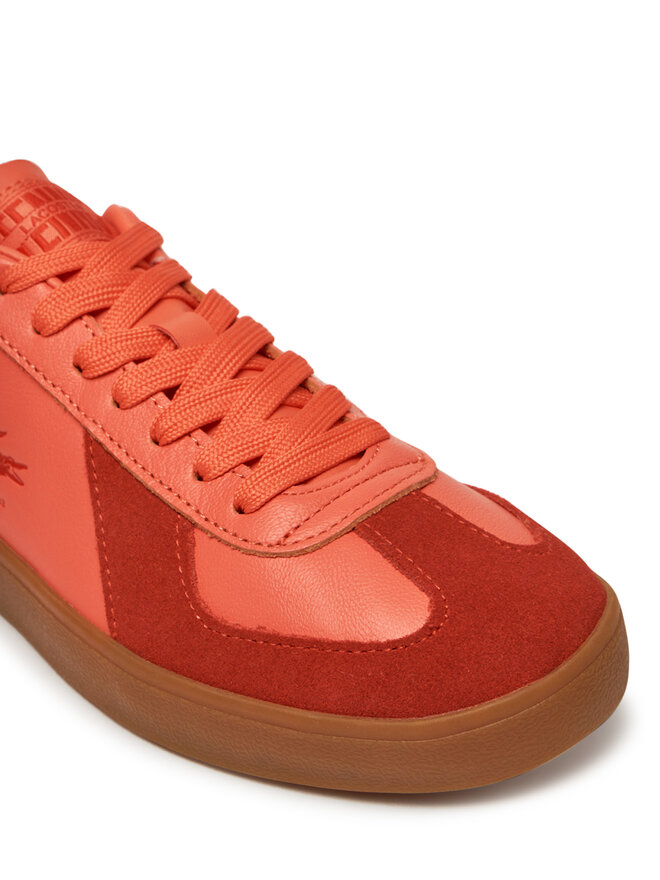Lacoste Sneakersy Lacoste Baseshot 7-49SFA0030 Pomarańczowy