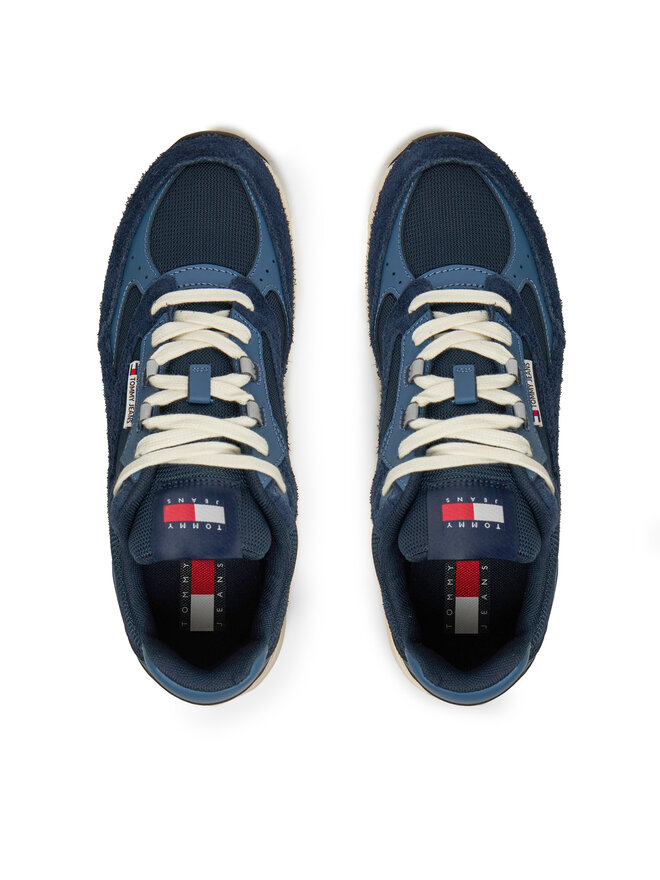 Tommy Jeans Snīkeri Tommy Jeans The Coney Suede EM0EM01501 Tumši zils