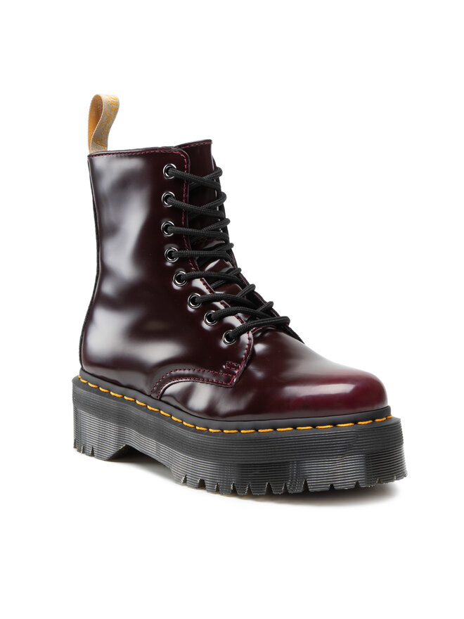 Botas de combate Dr. Martens V Jadon II 22563600 Guinda burdeos zapatos.es