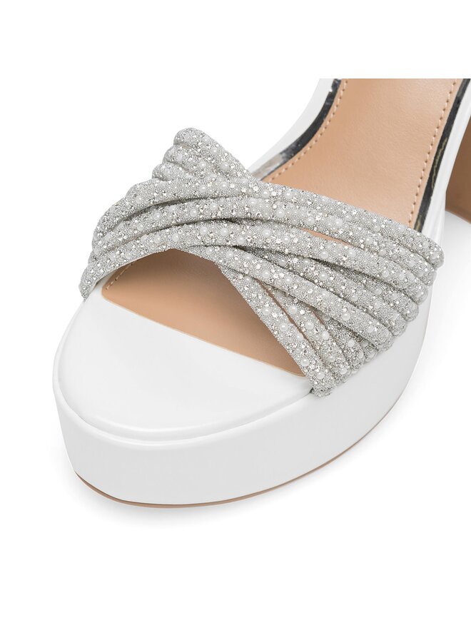 Nine West Sandale Nine West WFA2736-1 Alb