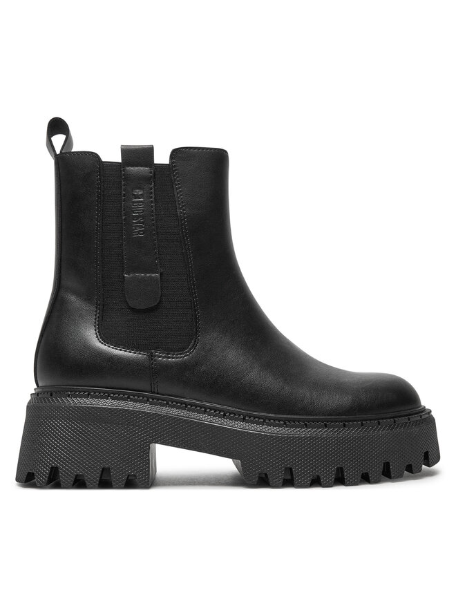 Big Star Shoes Kotníková obuv s elastickým prvkem Big Star Shoes OO274A386 Černá