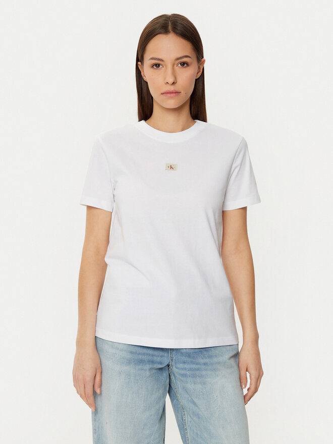 Calvin Klein Jeans Calvin Klein Jeans Camiseta J20J225084 Blanco Regular Fit