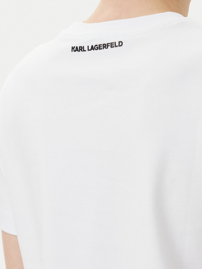 KARL LAGERFELD KARL LAGERFELD Camiseta A2W17103 Blanco Regular Fit