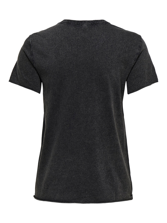 ONLY ONLY Camiseta Lucy 15215721 Negro Regular Fit