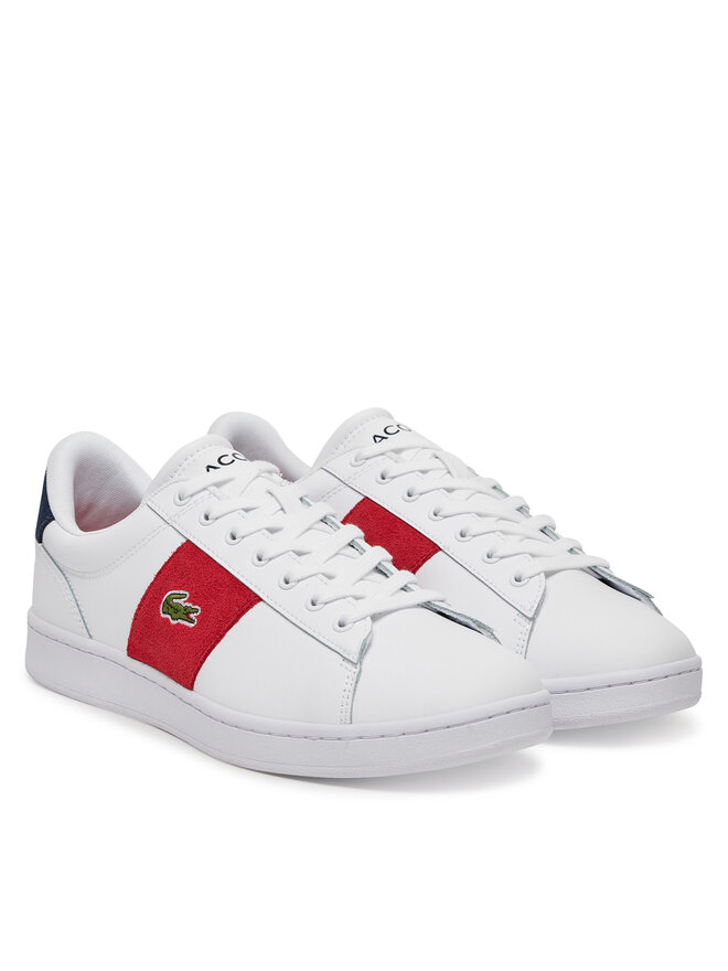 Lacoste Sneakersy Lacoste Carnaby 7-49SMA0034 Biały