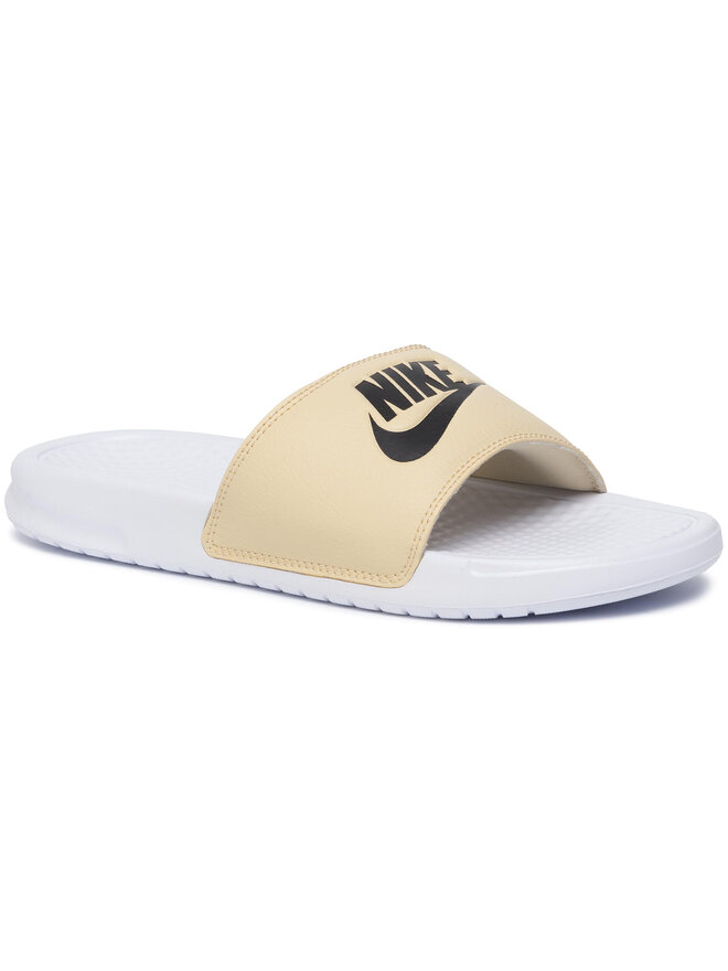 Mules sandales de bain Nike Benassi Jdi 343880 108 Beige fr.eschuhe.ch