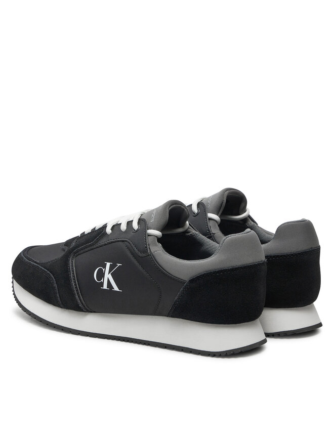 Calvin Klein Jeans Sneakersy Calvin Klein Jeans Retro Sock Runner Mg Wmm YM0YM01152 Czarny