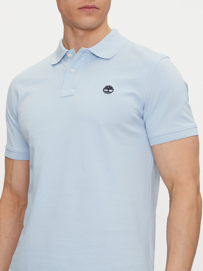 Timberland Timberland Polo TB0A6VDP Svijetloplava Regular Fit
