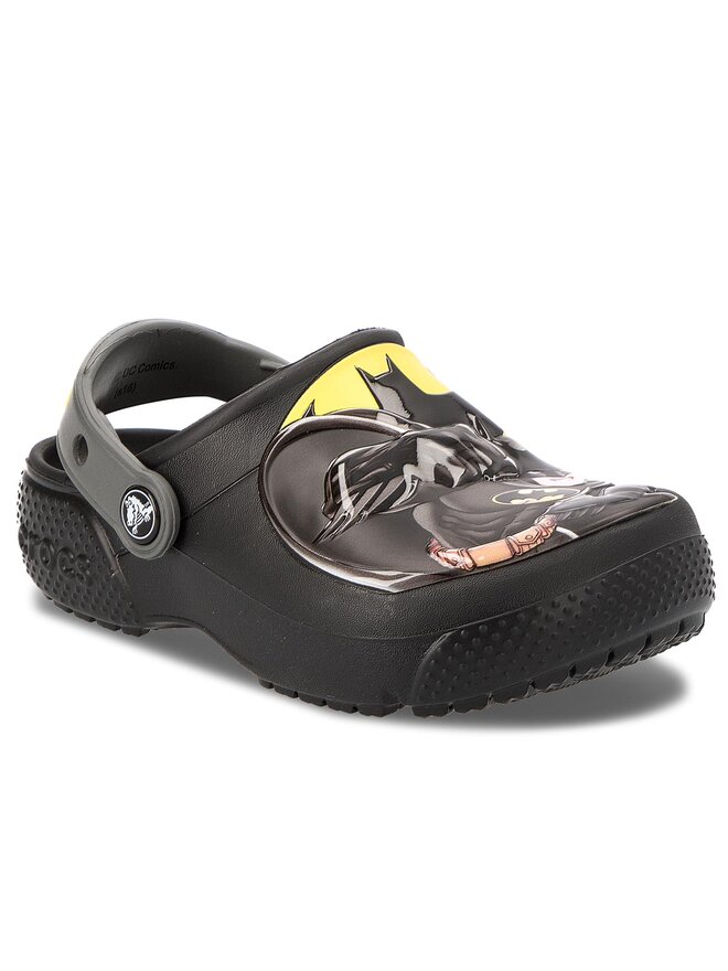 Crocs Pantoletten Crocs Fl Batman Clog K 205020 Schwarz