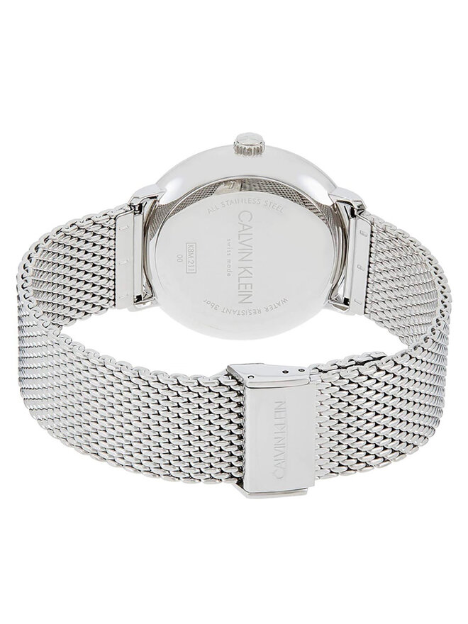 Calvin Klein Zegarek Calvin Klein Gent K8M2112N Srebrny