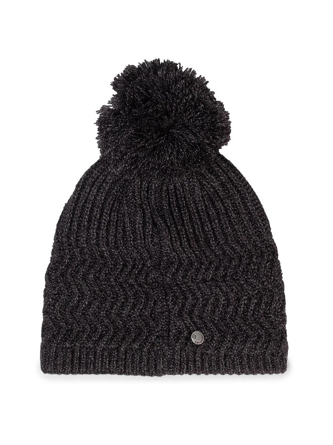 Salomon Mütze Salomon Kuba Beanie L40353600 Schwarz