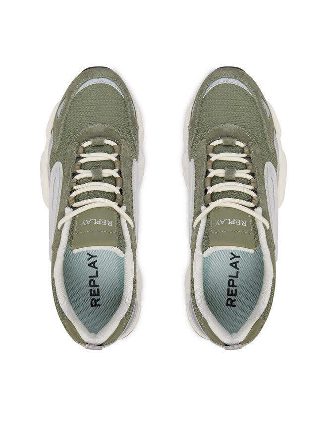 REPLAY Sneakers REPLAY GMSIQ.000.C0001T Dunkelgrün