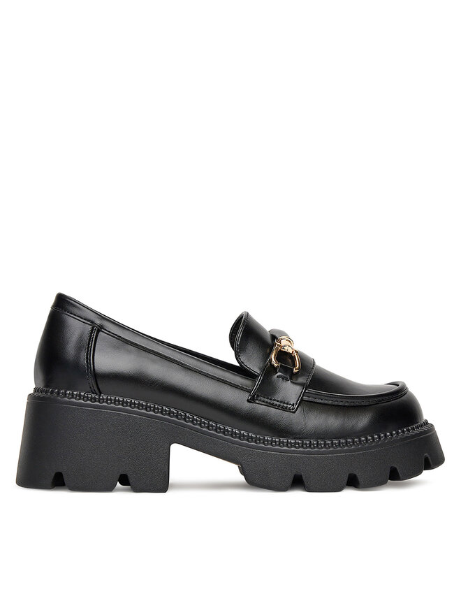 DeeZee Loafersy DeeZee FBD-20306 Czarny
