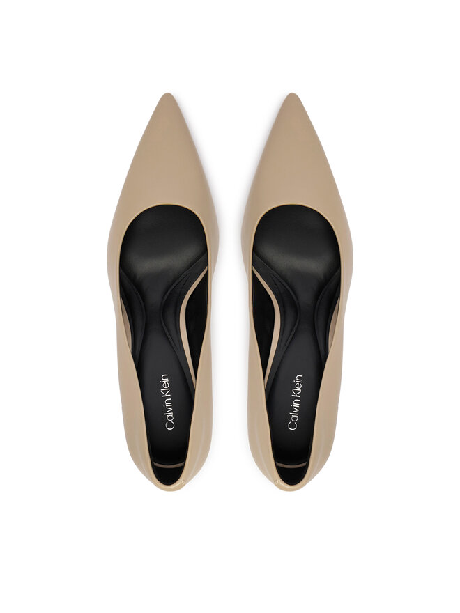 Calvin Klein High Heels Calvin Klein Ess Stiletto 70 HW0HW02607 Beige
