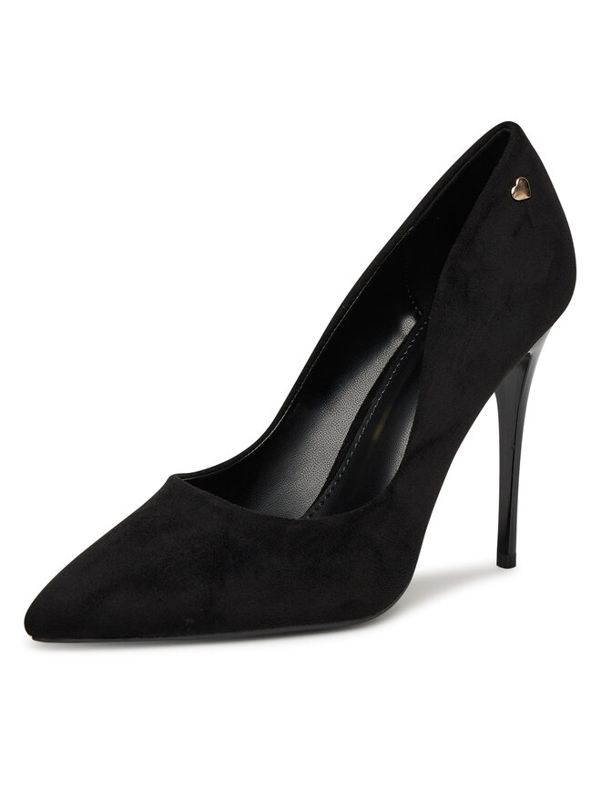 DeeZee Pantofi cu toc subțire DeeZee AB2-4503B Negru