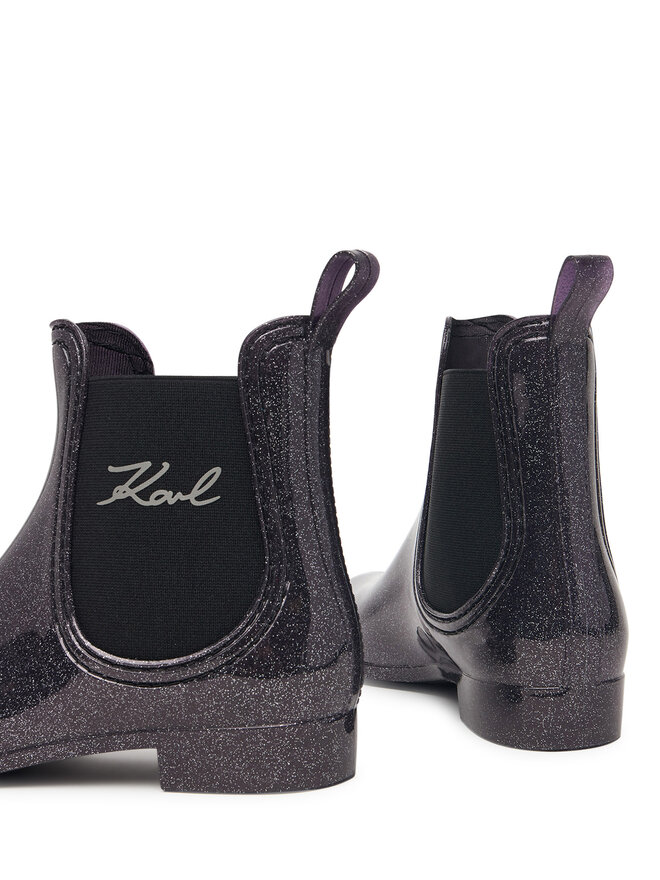 KARL LAGERFELD Gummistiefel KARL LAGERFELD KL94775S Violett