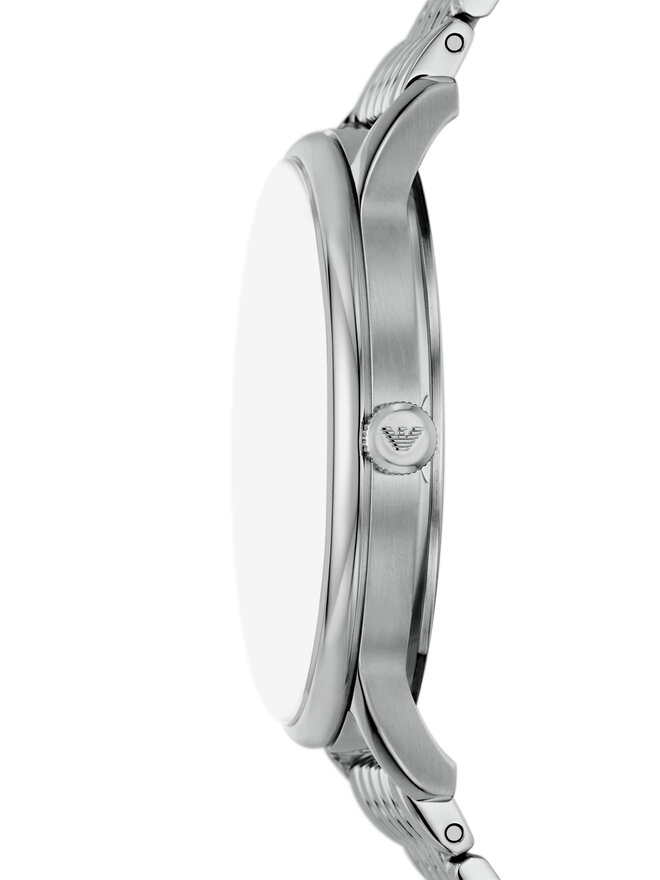 Emporio Armani Sat Emporio Armani Minimalist AR11674 Srebrna