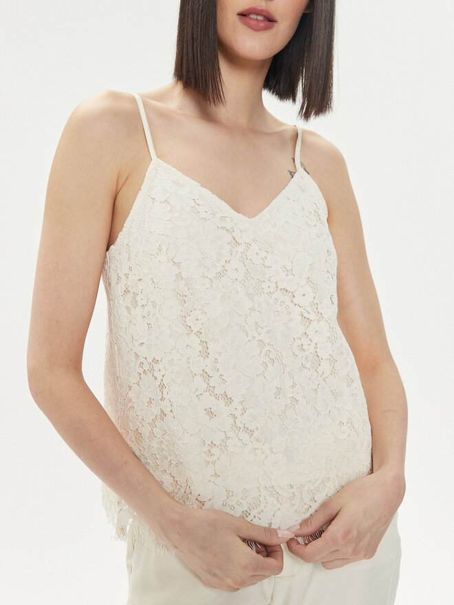 YAS YAS Felső Perla 26032812 Ekru Regular Fit