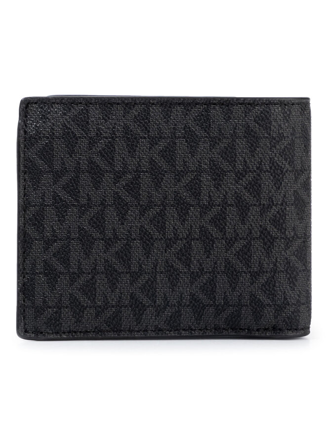 Michael Kors Liels vīriešu maks Michael Kors Greyson 39F9LGYF3B Melns