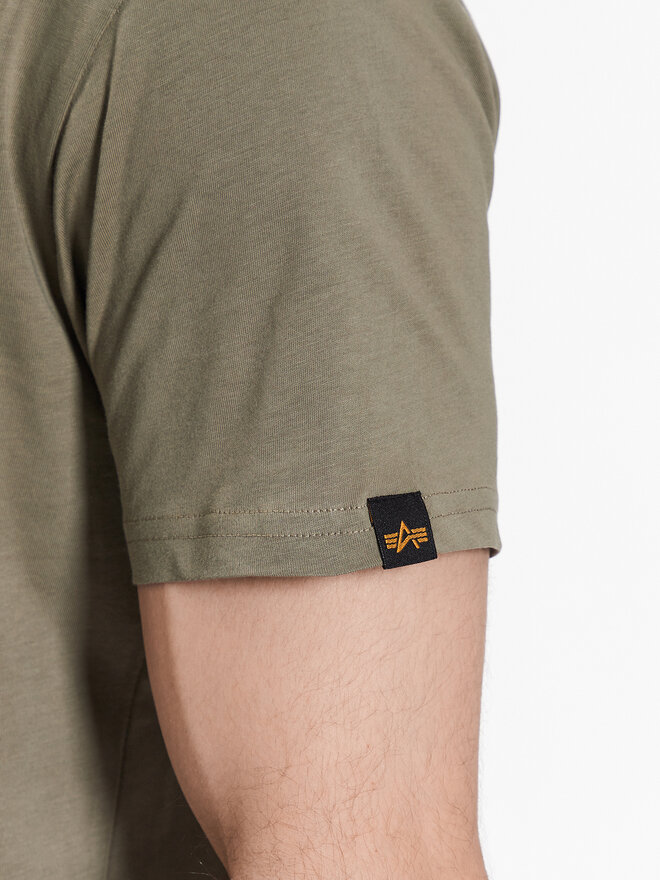 Alpha Industries Alpha Industries Camiseta Basic 118533 Beis Regular Fit