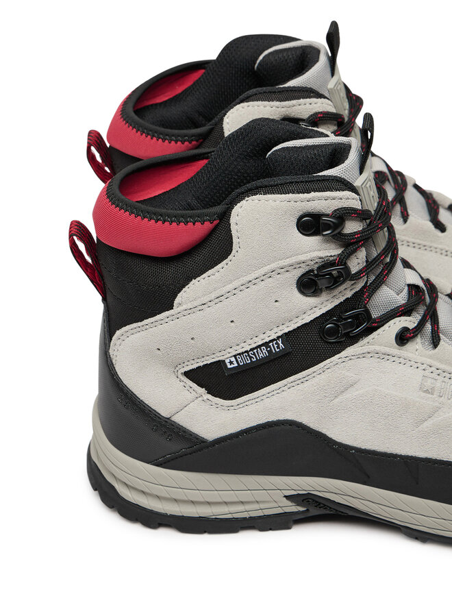 Big Star Shoes Trapper stila apavi Big Star Shoes OO174454 Pelēks