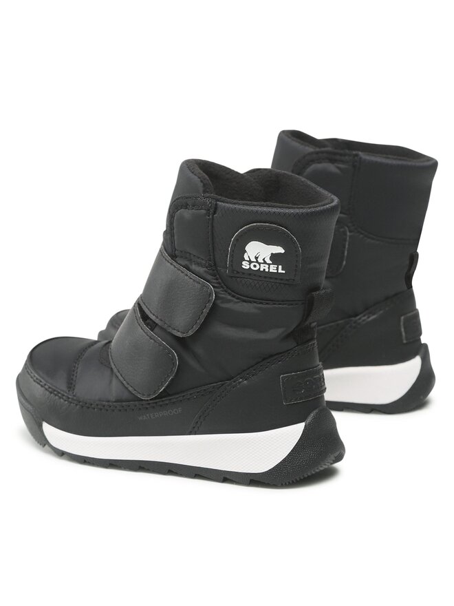 Sorel Botas de nieve Sorel Childrens Whitney II Strap Wp NC3919-010 Negro