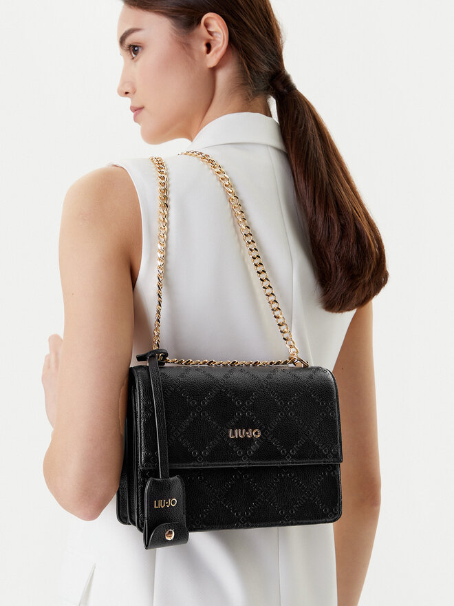 Liu Jo Дамска чанта Liu Jo Ecs M Crossbody AF5055 E0538 Черен