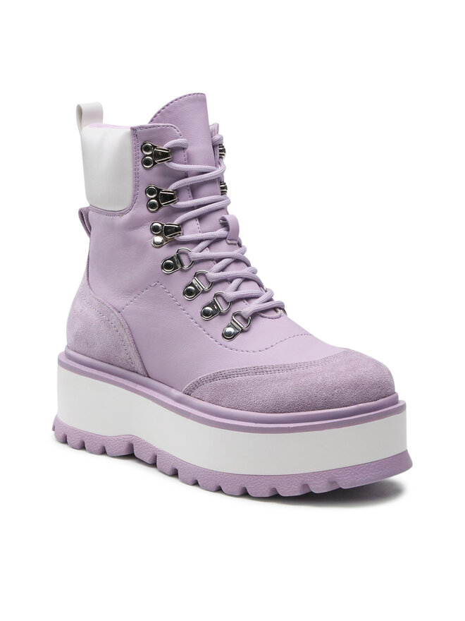 DeeZee Schnürschuhe DeeZee H021201-01 Violett