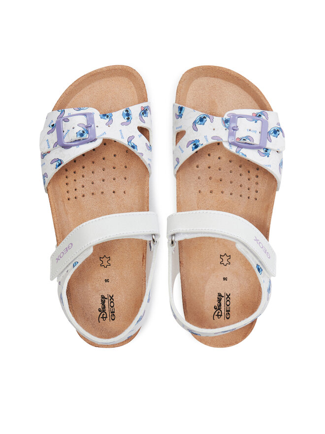 Geox J Adriel Girl D Sandales – Sandales Respirantes Et Confortables Pour Filles, Style Princesse Disney
