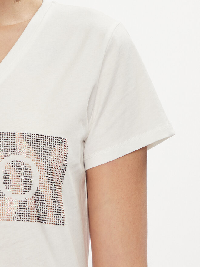 Liu Jo Liu Jo Camiseta WA4019 JS923 Blanco Regular Fit