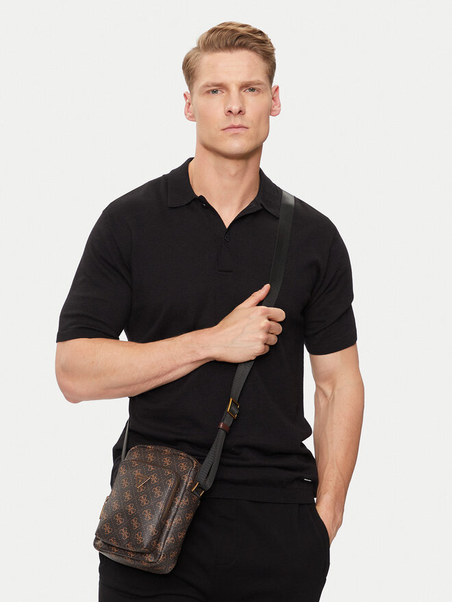 Guess Saszetka Guess HMEVZL P3163 Brązowy